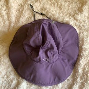 Purple Outdoor Research hat